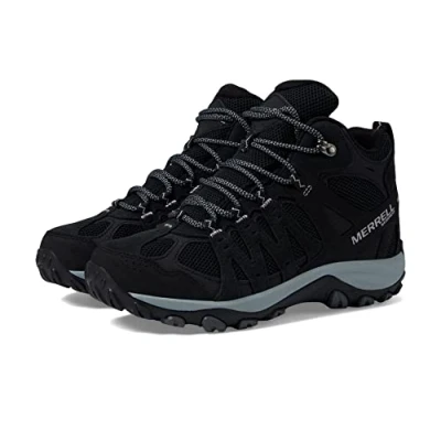 Image of Merrell Men Trekking Shoes, Black, 10 UK