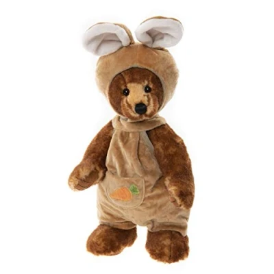 Image of Charlie Bears Romper 2021 Teddy Bear Plush (Removeable Outfit) Collectable Gift 14&quot;