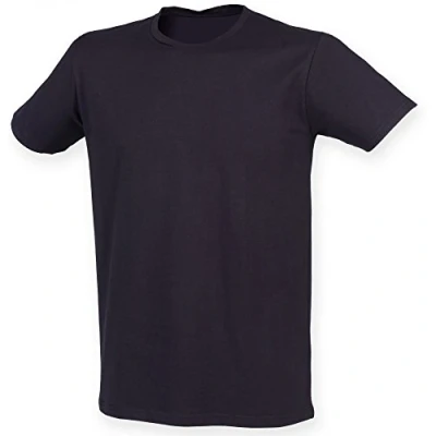 Image of SF Mens Feel Good Stretch T Shirt Navy 2XL