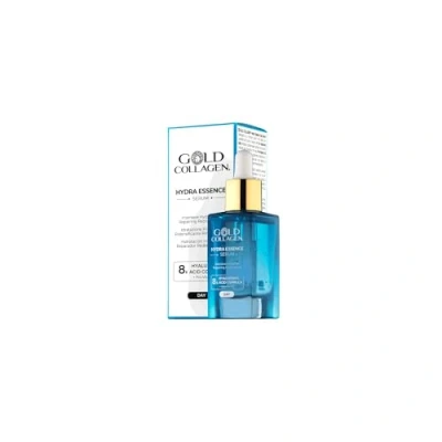 Image of GOLD COLLAGEN Hydra Essence Daily Moisture, Hyaluronic Acid Serum for Face &amp; Neck, Repairing Plumping Effect Smoother Skin Skincare, Helps Reduce Fine Lines Wrinkles, 30 ml