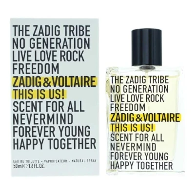 Image of Zadig &amp; Voltaire This Is Us! Eau de Toilette Unisex Spray 50ml
