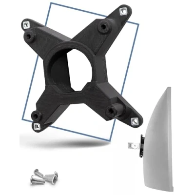Image of 3IDEE VESA Adapter, Mount Compatible with MSI Optix Monitor (MAG342CQR, MAG342CQRV, MAG301CR2, AG321CQRDE, MAG342CQRVDE) 100 x mm Hanging Made Easy