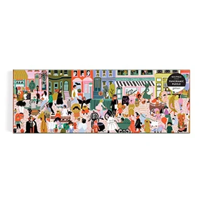 Image of Galison 9780735371972 Fall Parade Aliens Jigsaw Puzzle, Multicoloured, 1000 Pieces