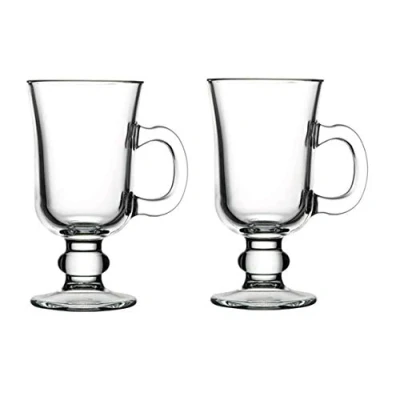 Image of Pasabahce 55141 Irish Coffee, Punch, Mulled Wine, Hot Chocolate Cups, Set of 2