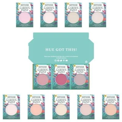 Image of Rust Oleum Garden Paint in Matt Finish Sweet Pinks Tester Box