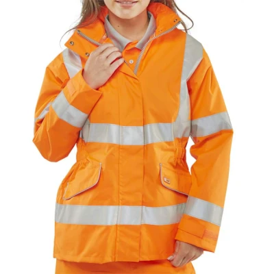 Image of Ladies Executive Hi Viz Jacket Orange XL