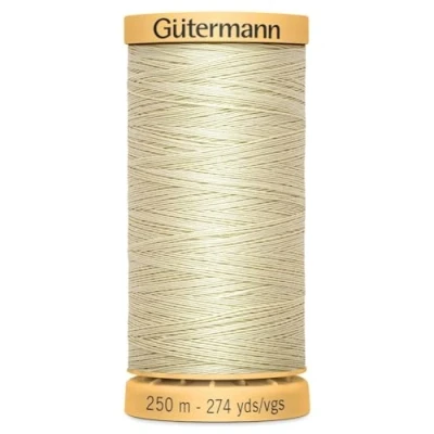 Image of Gutermann 828 Natural Cotton Thread (250m Spool)