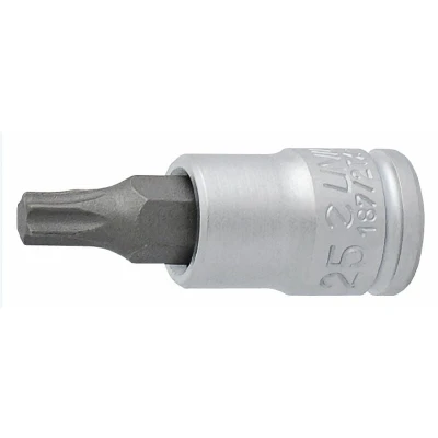 Image of Unior Screwdriver Socket with TX Profile 1/4in, 8 607903