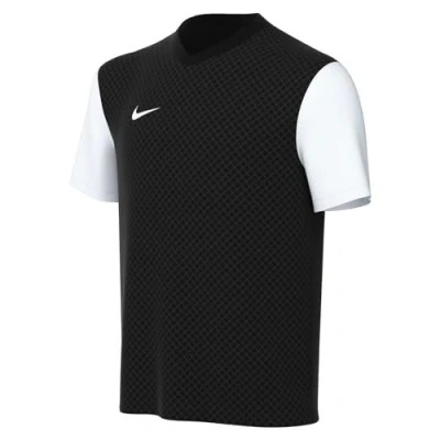 Image of NIKE Y NK DF Tiempo PREM II JSY SS T Shirt, Black/White, S