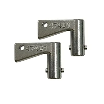 Image of FiTspi 2Pcs Ignition Isolator Disconnect Plant Keys For JCB/Terex 701/47401 Machinery Excavator Digger Dumper Switch Key