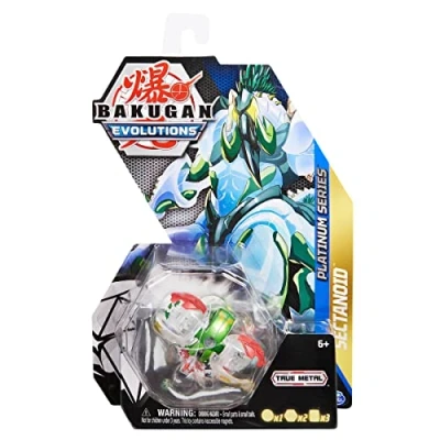 Image of Bakugan Evolutions 2022 Platinum Series Die cast Diamond Sectanoid