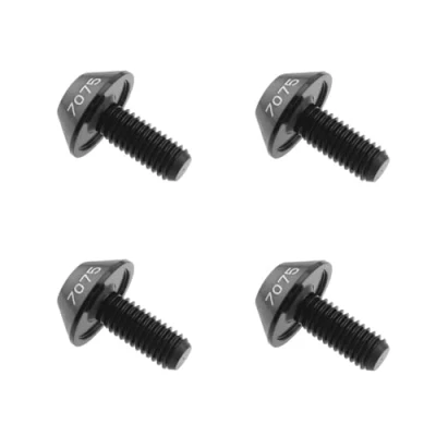Image of LT Easiyl 4Pcs M5 x 12mm Bicycle Water Bottle Cage Hex Bolts Bike Holder Bracket Screws for Mountain Road Black