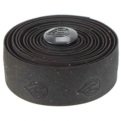 Image of Cinelli Black Cork Gel Tape Handlebar