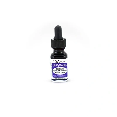 Image of Dr. Ph. Martin&#039;s Radiant Concentrated Water Color, 0.5 oz, Violet (10A)