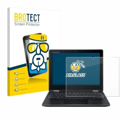 Image of brotect Glass Screen Protector Film compatible with Acer Chromebook Spin 512 Foil 9H Protection [Scratch Resistant, High Clarity]