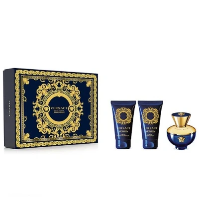 Image of Versace Pour Femme Dylan Blue Gift Set 50ml EDP + Body Lotion Shower Gel