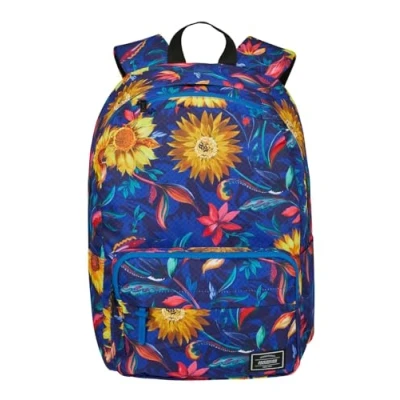 Image of American Tourister Unisex Urban Groove Backpack (Pack of 1), Multicoloured (Sunflower), standard size, Backpacks