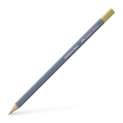 Image of Faber Castell Creative Studio Goldfaber Aqua Watercolour Pencil, (190), Gold, Single For Art, Craft, Drawing, Sketching, Home, School, University, Colouring