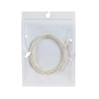 Image of 6Pcs/Set Classical Guitar Strings Set Plating Super Light Classic Clear Silver Plated Nylon