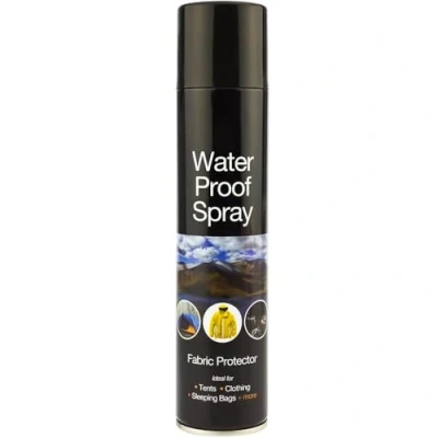 Image of ANGIX 1 x Waterproof Spray Fabric Protector for Tents, Sleeping Bags, Shoes, Boots, Umbrellas &amp; Outing Fishing Camping 300ml Rain Stain Protection Water Repellent