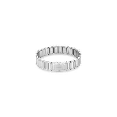 Image of Calvin Klein Men&#039;s STRUCTURED LINKS Collection Link Bracelet in Stainless Steel 35100031