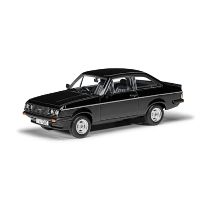 Image of Corgi VA14906 Ford Escort Mk2 RS2000 Custom, Black Vanguards Die Cast Collectible Model