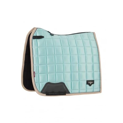 Image of LeMieux Loire Classic Dressage Square Saddlepad (Aqua, Small / Medium)