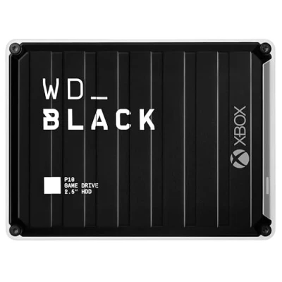 Image of WD_BLACK P10 5TB Game Drive for Xbox, Xbox storage expansion, Portable external hard drive, On the Go Access to your Library, up 130 MB/s, Includes 1 month Pass Ultimate