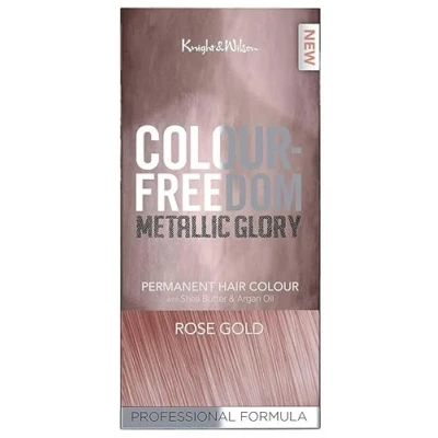 Image of Knight &amp; Wilson Colour Freedom Metallic Glory Rose Gold, Packaging May vary