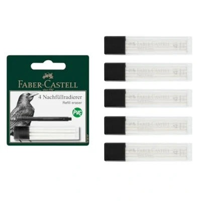 Image of FABER CASTELL 205267 Replacement Eraser Precision Pen, 20 Erasers