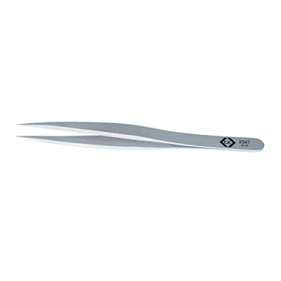 Image of C.K Precision Tweezer 120mm, Strong, thick, flat edges, straight