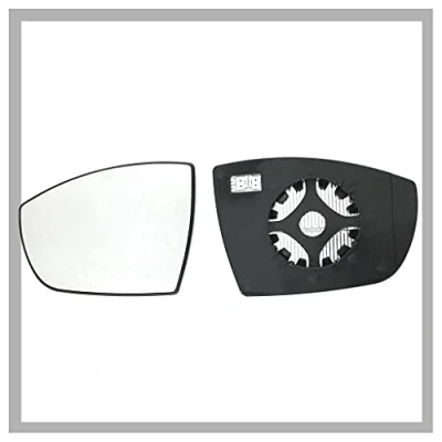 Image of Fits Ford C Max, For 2010 to 2018 Convex Wing Mirror Glass LEFT HAND (UK Passenger Side)