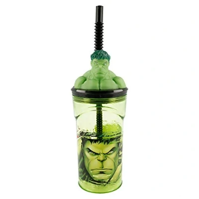 Image of Boyz Toys ST394 3D Figurine Tumblers Hulk, Green, 23 x 7.5 cm