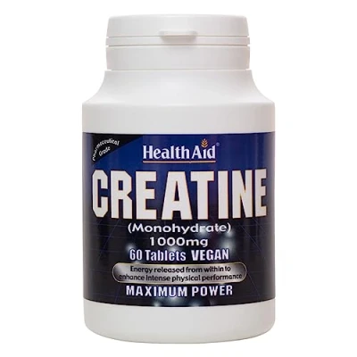Image of HealthAid Creatine Monohydrate 1000mg 60 Tablets
