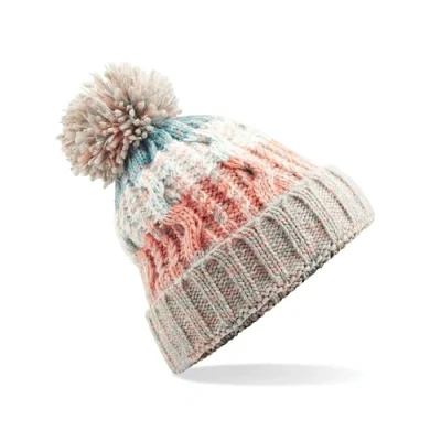 Image of Beechfield Hat Brand Model Corkscrew Pom Beanie
