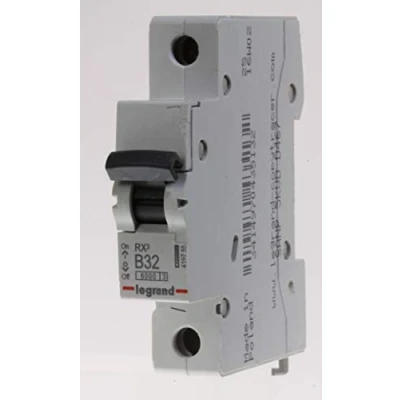 Image of LEGRAND 32 AMP TYPE B 6 kA MCB CIRCUIT BREAKER RX3 419755