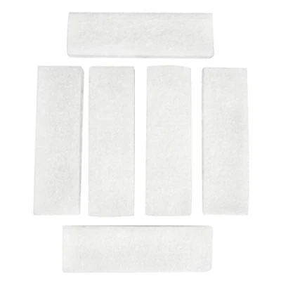 Image of LTWHOME Compatible White Filter Floss Replacement for All Pond Solutions FW 14 Nano Tank (Pack of 6)