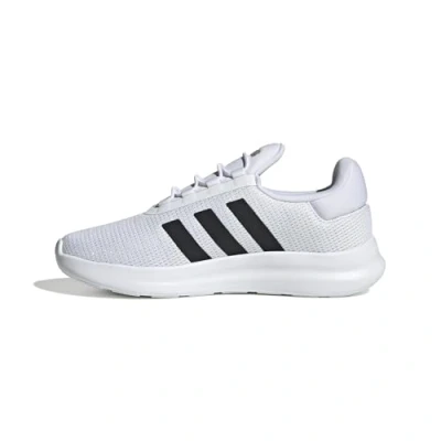 Image of adidas Women&#039;s LITE Racer 4.0 Shoes, FTWR White/core Black/Cyber met, 7 UK