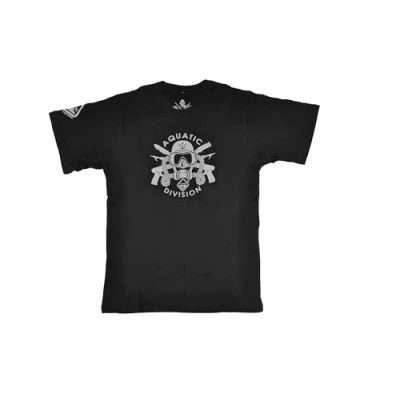 Image of Hazard 4 Mens Aprg aqud blk l Aquatic Division Graphic Tee T Shirt Black Large, Black, Large US
