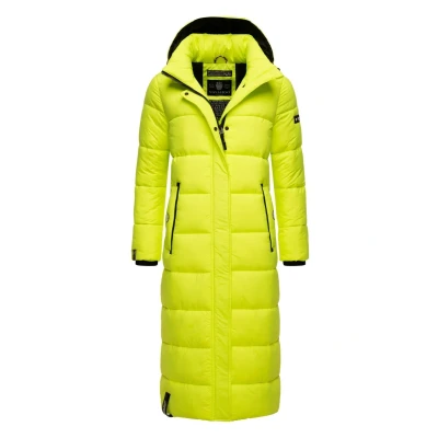 Image of Navahoo Stepp Isalie Winter coat, Women&#039;s, Size: XS, Neon green