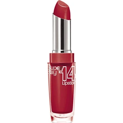 Image of 3 x Maybelline Superstay 14 Hour Wear Lipsticks 3.5g 510 Non Stop Red