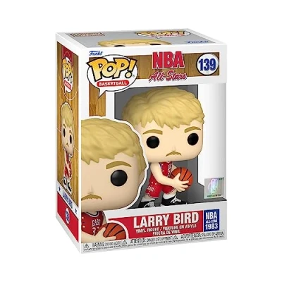 Image of Funko POP! NBA Legends Larry Bird (Red All Star Uni 1983) Collectable Vinyl Figure Gift Idea Official Merchandise Toys for Kids &amp; Adults Sports Fans Model Collectors
