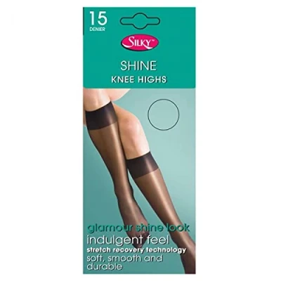 Image of SILKY MELON SUPER SHINE KNEE HIGHS ONE SIZE