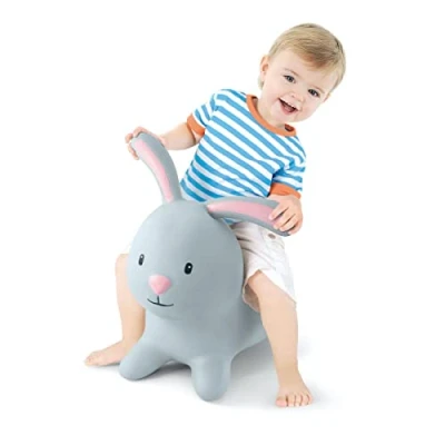 Image of Early Learning Centre Hop Along Rabbit For Children From 1 Year Bouncy Hopper Hopping Bunny Toy Little Bunnies Kids Baby Gift Outdoor Indoor Pop Up