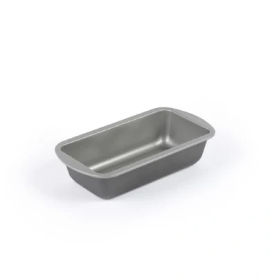 Image of Salter Essentials 25 cm Loaf Tin Non Stick Coating, Rectangular Bread Pan, Dishwasher Safe, Easy to Clean, Made in The UK, Durable Carbon Steel, Lightweight Cake Tin, PFOA Free, BW13663