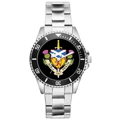 Image of KIESENBERG Gifts Scotland Alba Gu Brath Fan Watch 20722