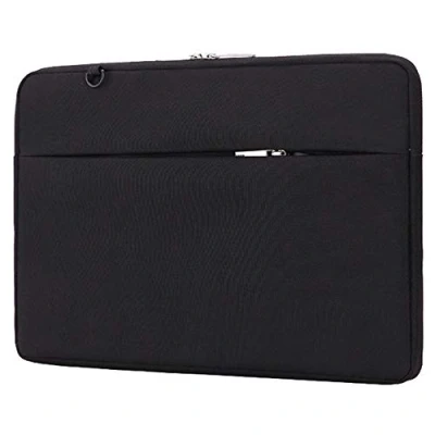 Image of HotYou Laptop Tablet Sleeve Case Bag for 15 Inch Macbook/Surface/Ultrabook/Chromebook, with Accessory Bag,Black,15