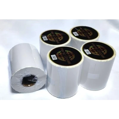 Image of 5 Rolls 1,250 Premium Coated Direct Thermal Labels 100mm x 150mm (4&quot;x 6&quot;) Self Adhesive.