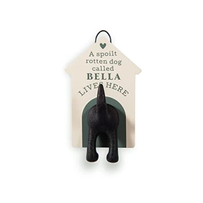 Image of Personalised Dog Lead Hook (Bella)