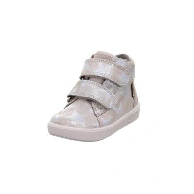 Image of Superfit Supies Hightop trainers for kids, Size: 7K, Hellgrau Suede